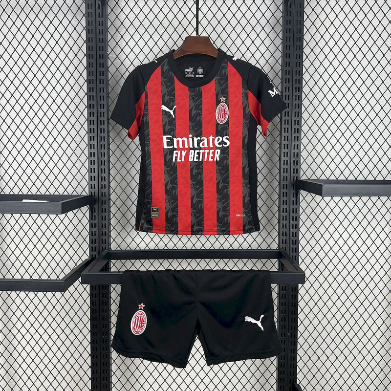AC Milan | Equipamento principal (criança) 25-26