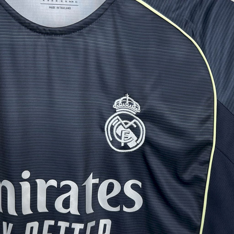 Real Madrid | Camisola alternativa manga comprida 25-26