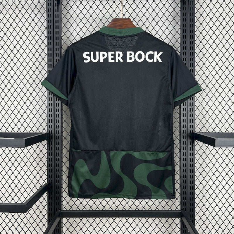 Sporting | Camisola alternativa preta 25-26
