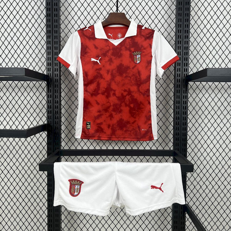 SC Braga | Equipamento principal (criança) 25-26
