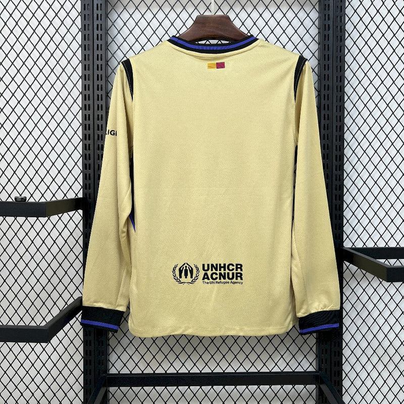 Barcelona | Camisola alternativa manga comprida 25-26