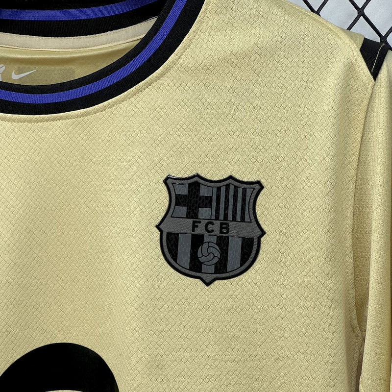 Barcelona | Camisola alternativa manga comprida 25-26