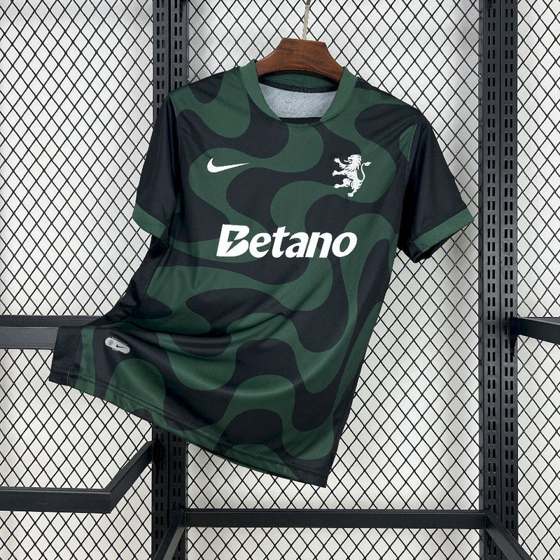 Sporting | Camisola alternativa preta 25-26