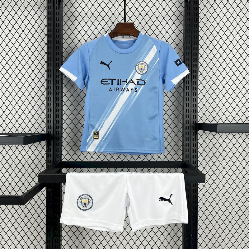 Manchester City | Equipamento principal (criança) 25-26