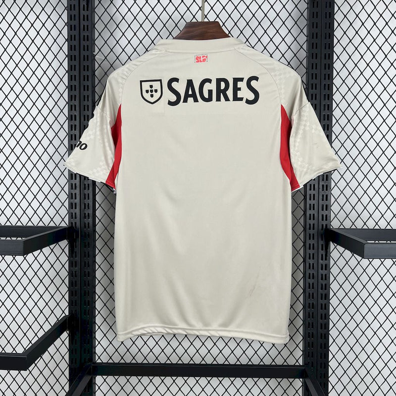 Benfica | Camisola alternativa bege 25-26