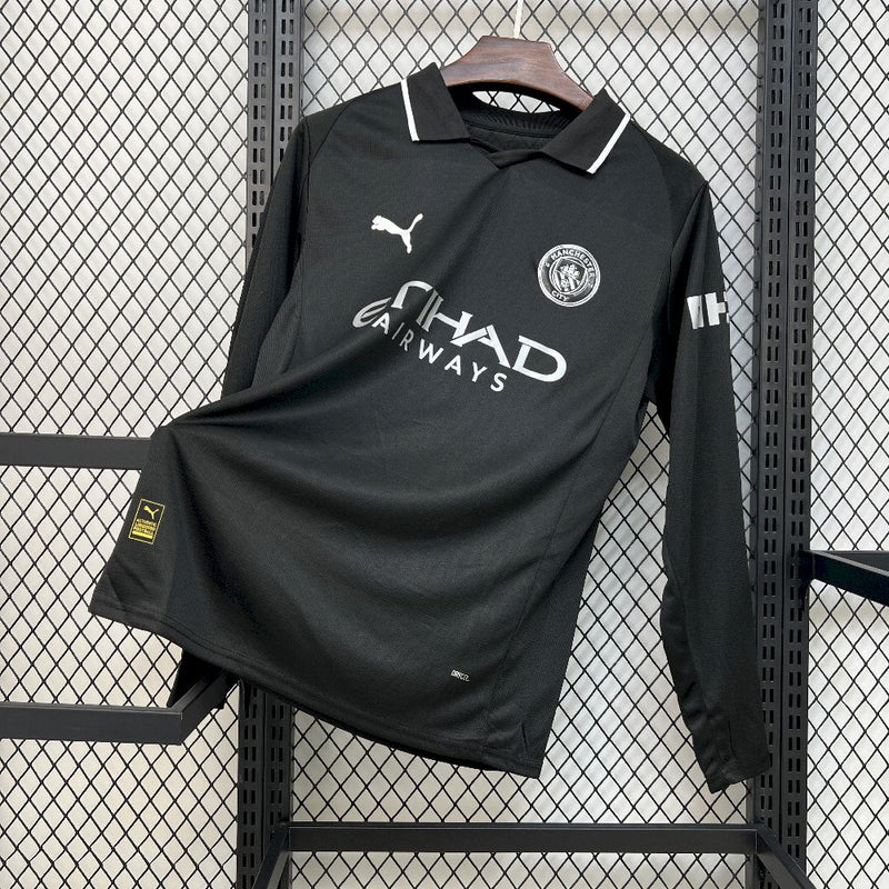 Manchester City | Camisola alternativa manga comprida 25-26