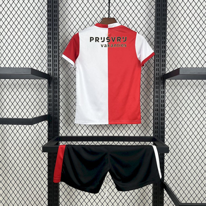 Feyenoord | Equipamento principal (criança) 25-26