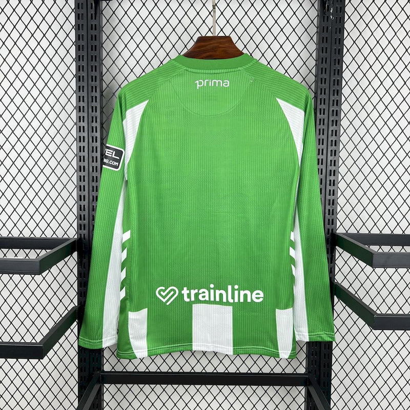 Bétis| Camisola principal manga comprida 25-26