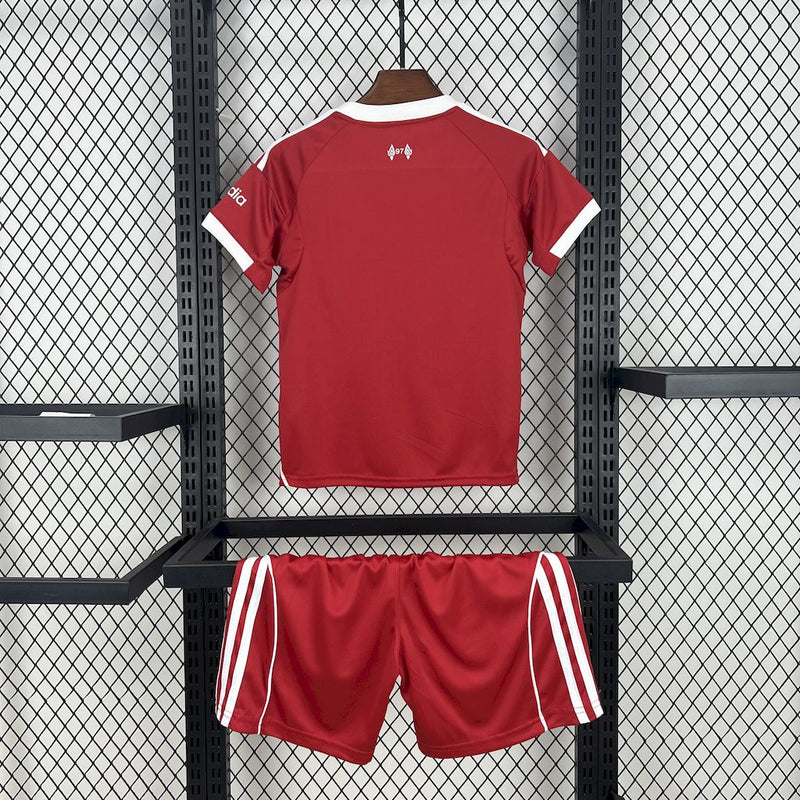 Liverpool | Equipamento principal (criança) 25-26