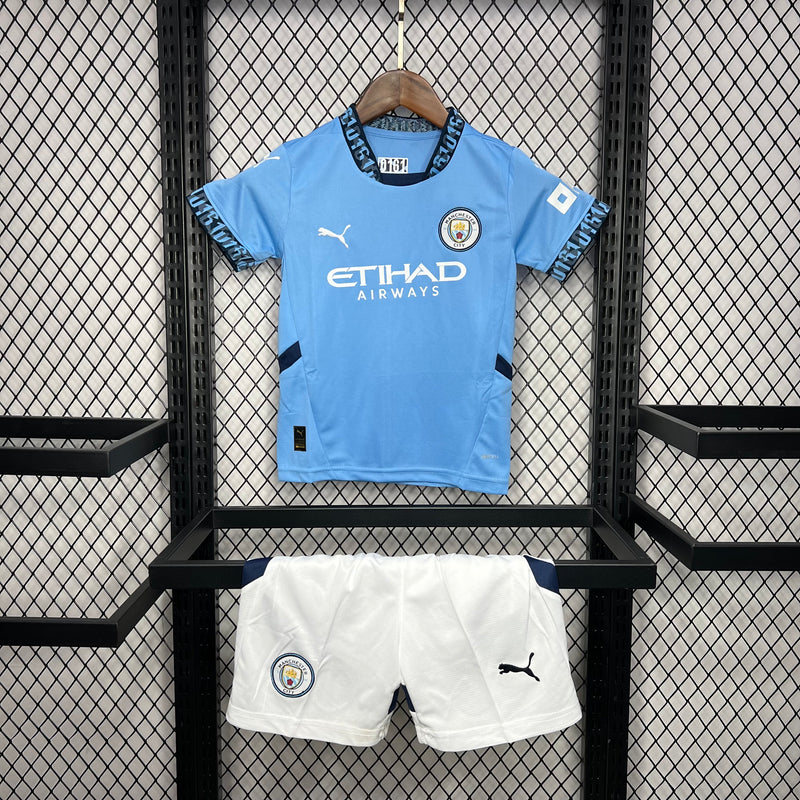 Manchester City | Equipamento principal (criança) 24-25