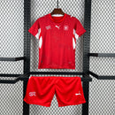 Suíça | Equipamento principal Mundial 2026 (criança)