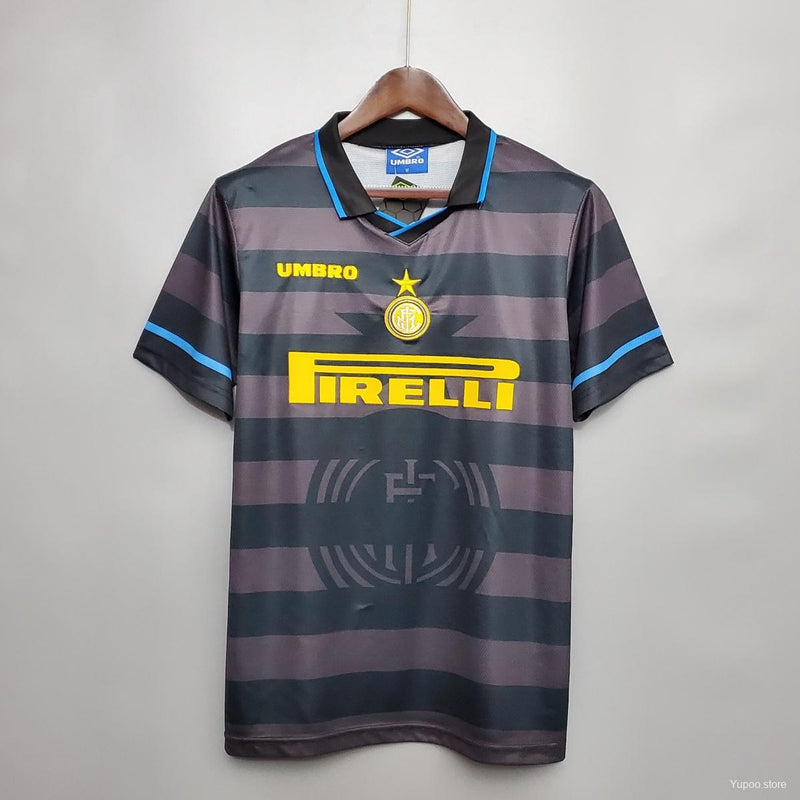 Inter | Camisola alternativa Retro 1997-1998